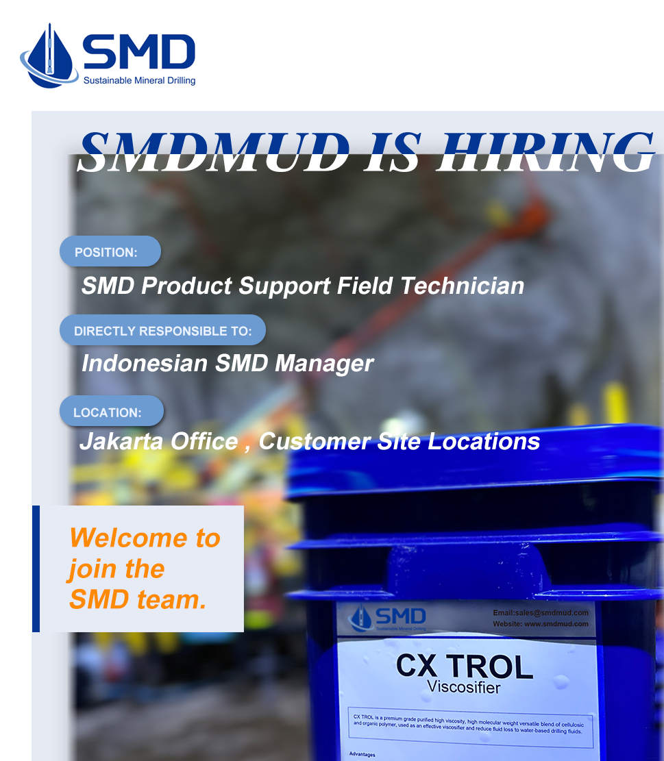 SMD drilling fluids engineer in Indonesia