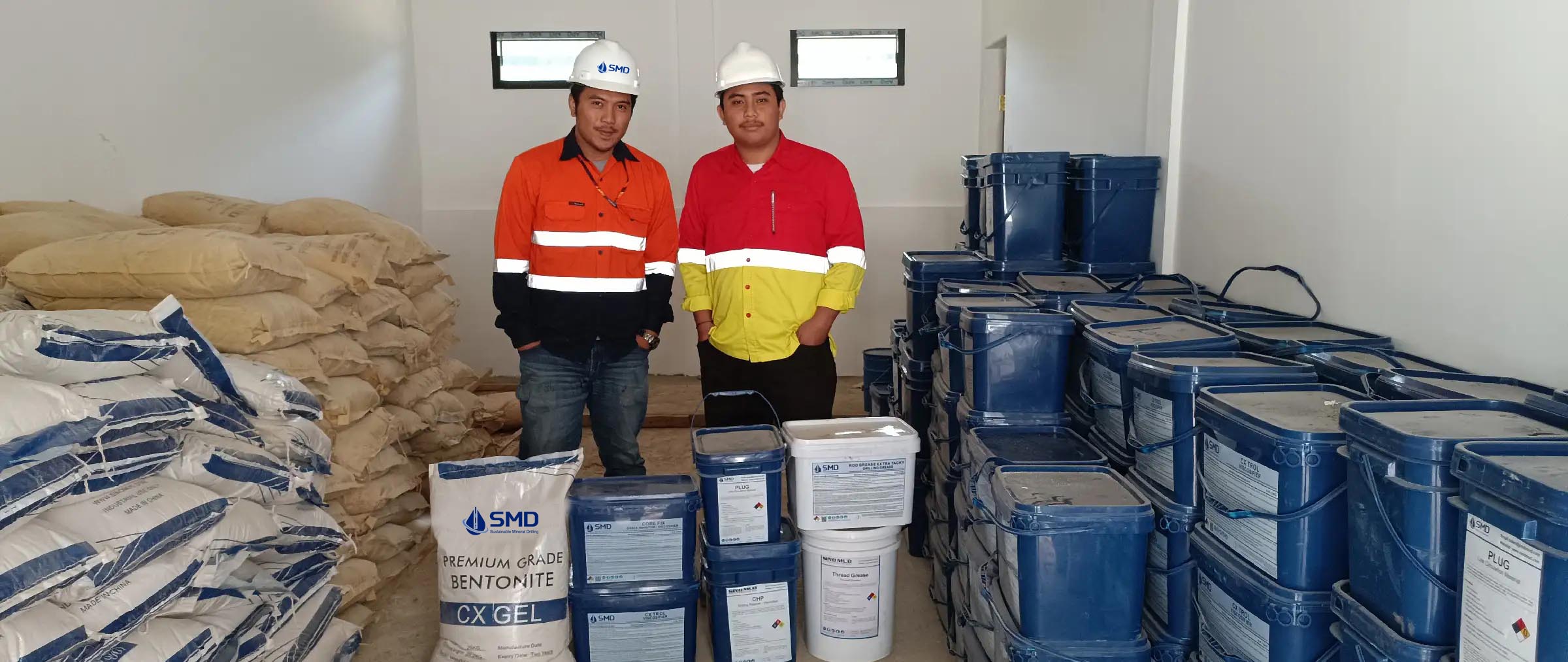 SMD drilling mud stocks in Indonesia